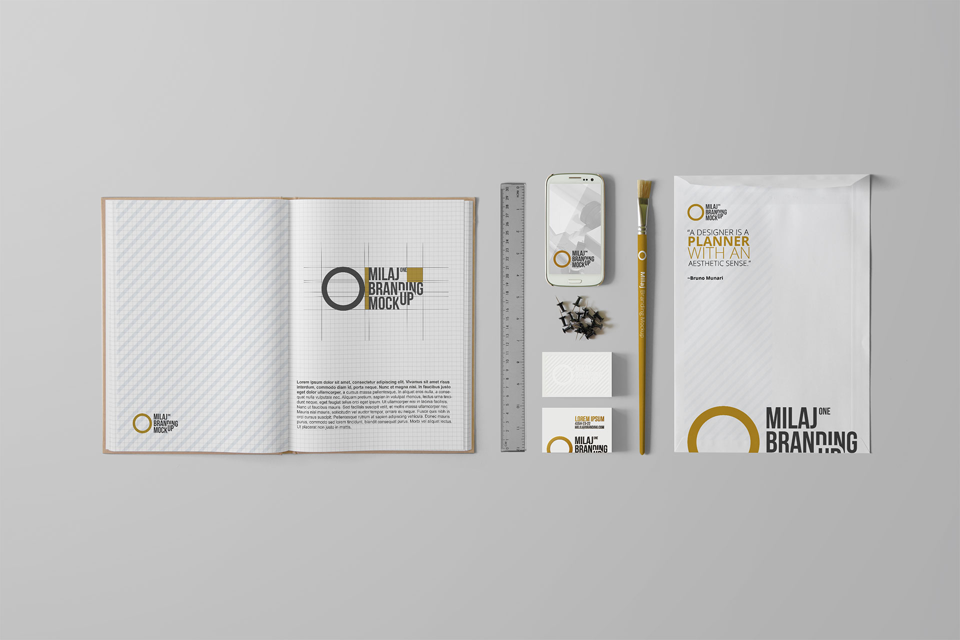 White Branding Set 2